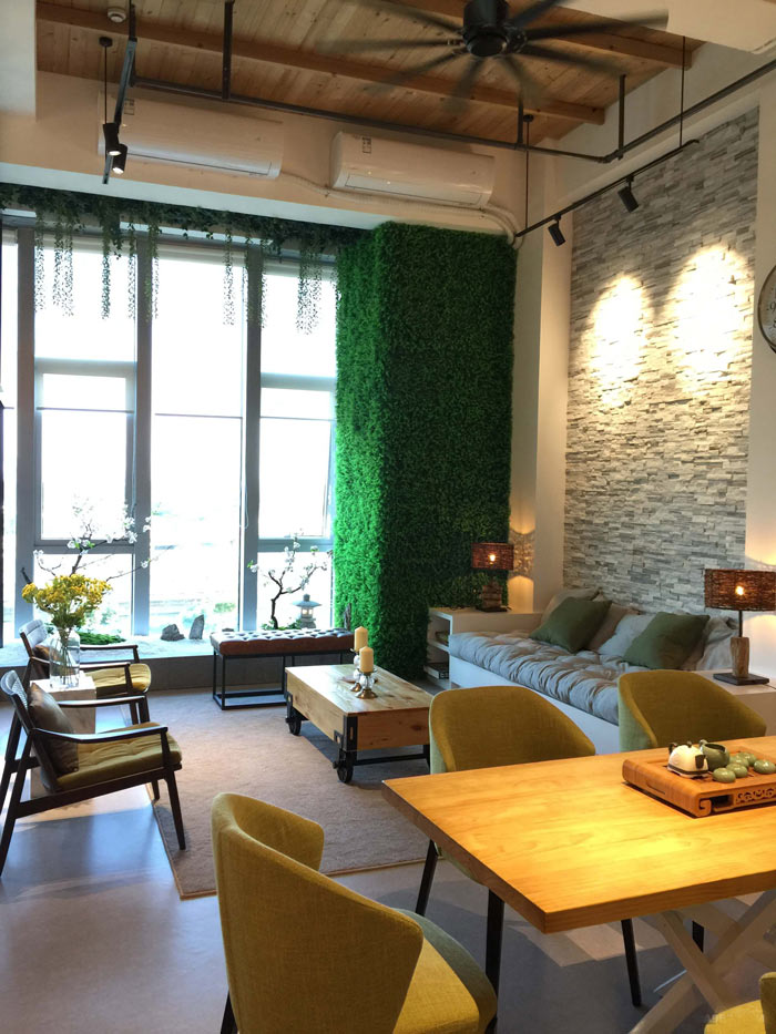 loft辦公室落地窗裝修設計案例