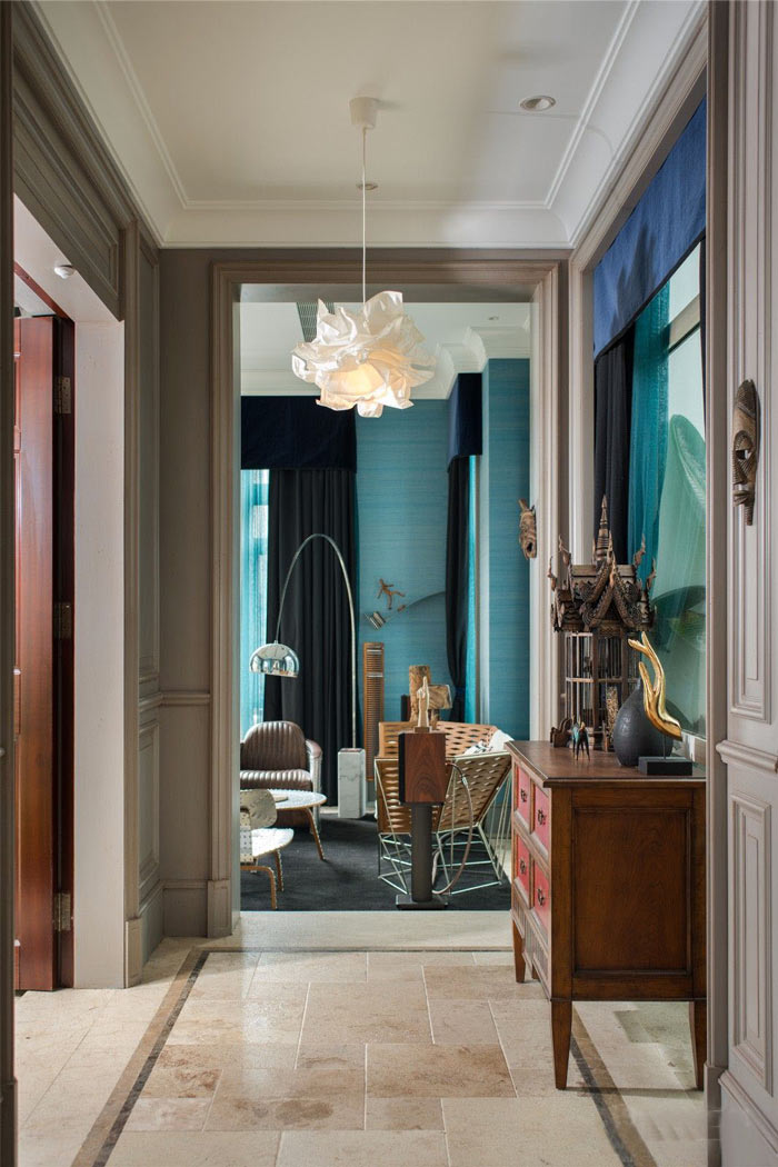 禪意辦公室木刻裝修設(shè)計(jì)效果圖