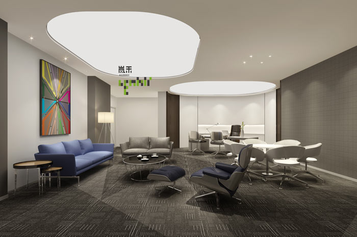 汽車超人公司總經(jīng)理辦公室裝修設(shè)計(jì)效果圖