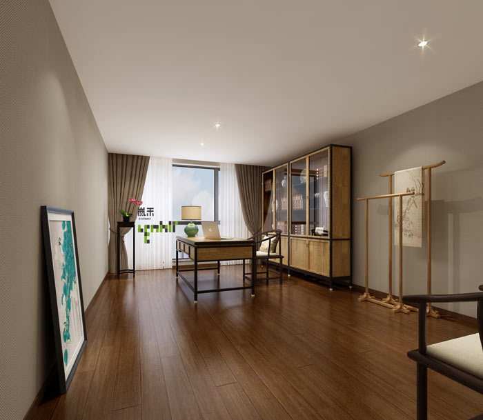 創(chuàng)新科技公司副總辦公室裝修設計效果圖