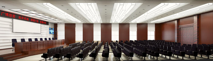 多功能會(huì)議室裝修設(shè)計(jì)效果圖