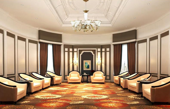 政府辦公室接待室裝修效果圖