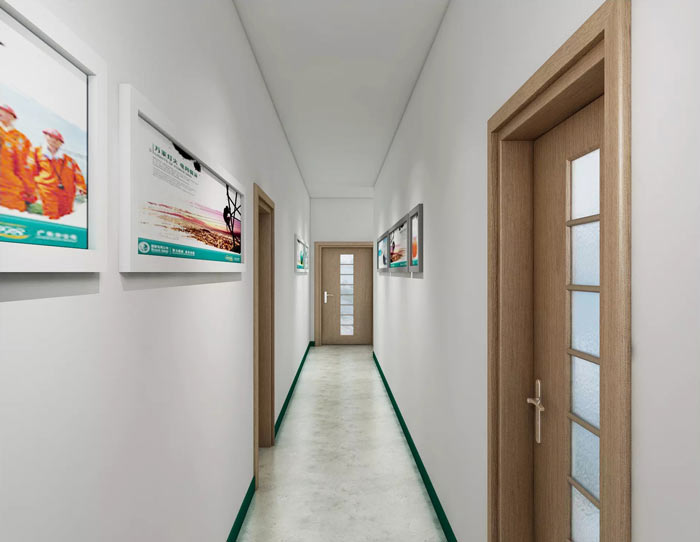 國家電網(wǎng)辦公室過道裝修設(shè)計(jì)效果圖