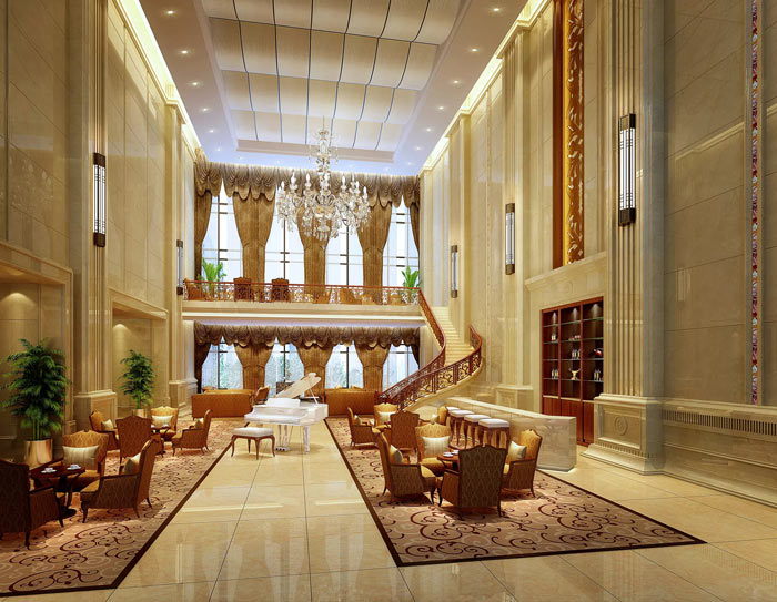 銀行寫字樓會(huì)所裝修設(shè)計(jì)效果圖