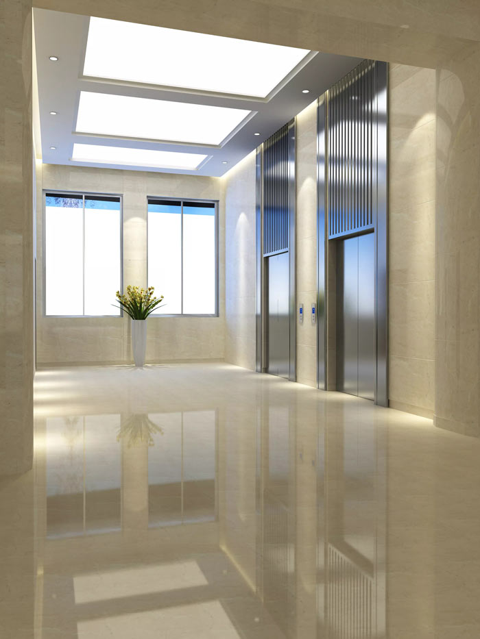 地鐵指揮中心辦公室電梯廳裝修設(shè)計效果圖
