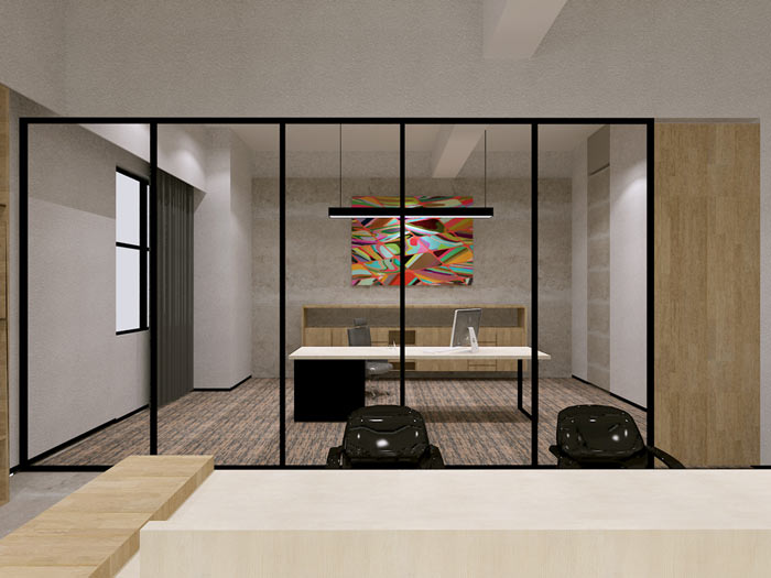 童裝公司總監(jiān)辦公室裝修設(shè)計效果圖