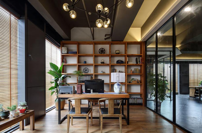 進(jìn)出口貿(mào)易公司辦公室裝修設(shè)計(jì)效果圖