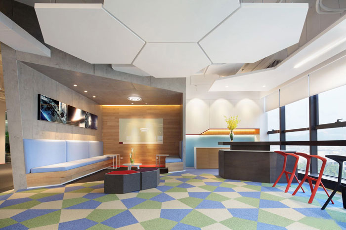 金融控股集團辦公室休息區(qū)裝修設計效果圖