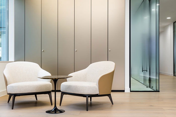 投資公司辦公室接待區(qū)裝修設計效果圖