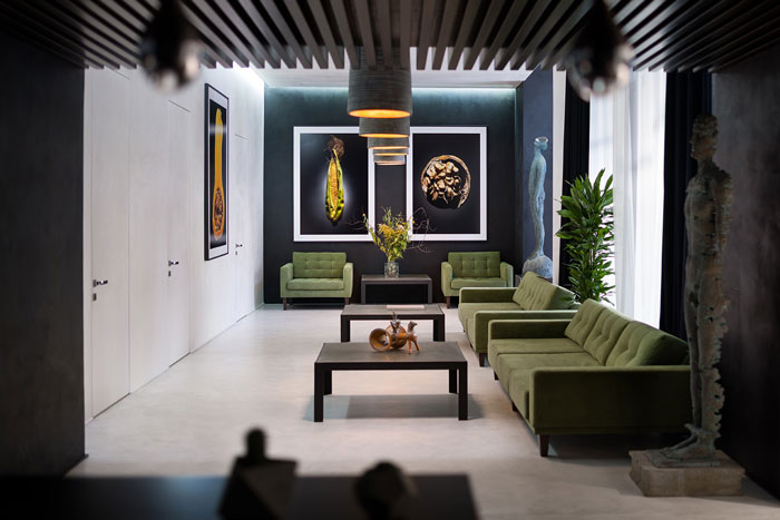 保險(xiǎn)公司辦公室接待區(qū)裝修設(shè)計(jì)效果圖