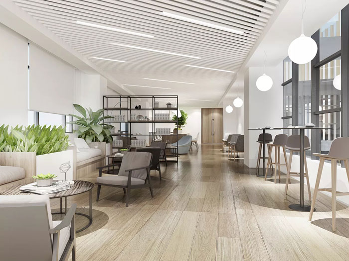 金融公司辦公室休息區(qū)裝修設(shè)計(jì)效果圖