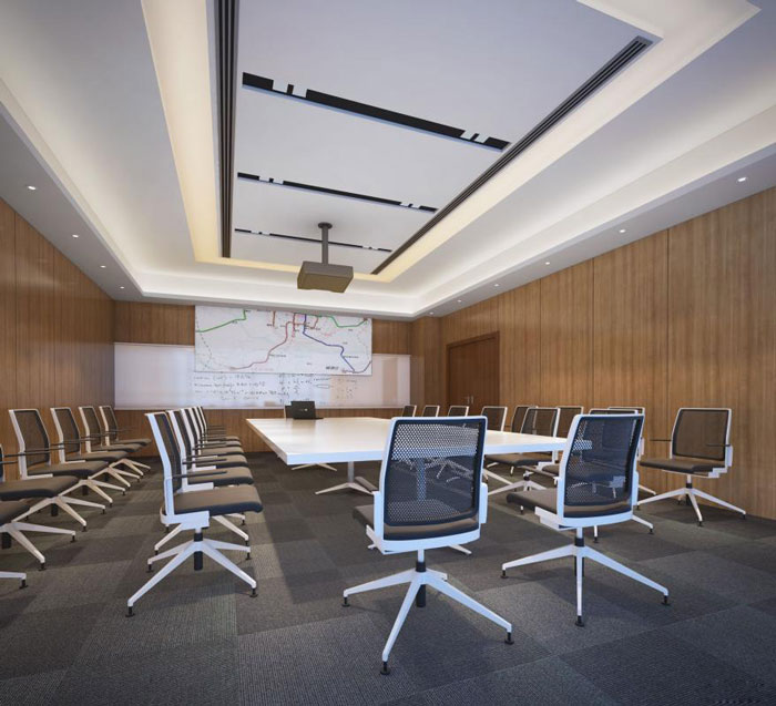 能源集團(tuán)公司辦公室會(huì)議室裝修設(shè)計(jì)效果圖