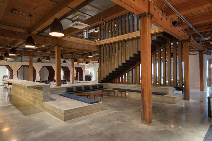 聯(lián)合辦公空間接待區(qū)裝修設計效果圖