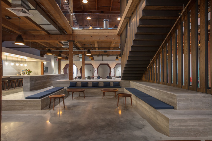 聯(lián)合辦公空間接待區(qū)裝修設計效果圖