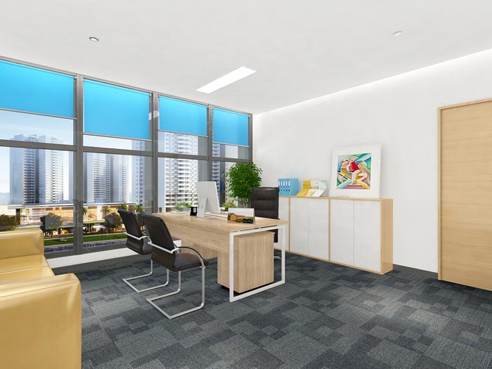 文具公司總經(jīng)理辦公室裝飾設(shè)計效果圖