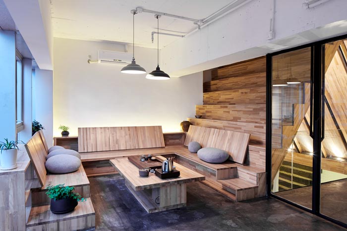 loft總經(jīng)理辦公室裝修設(shè)計(jì)效果圖