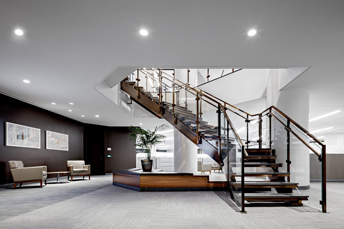 金融控股公司一樓接待裝修設計效果圖