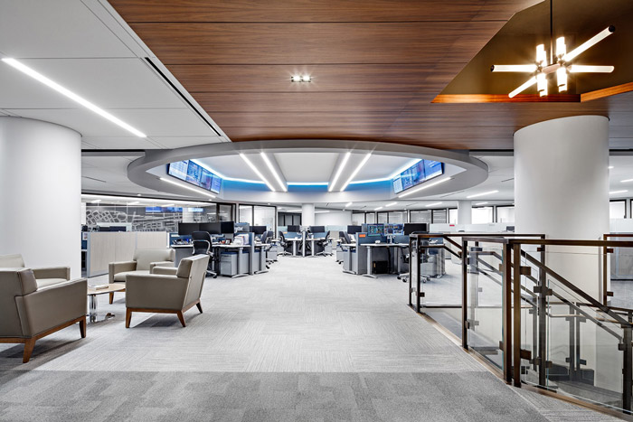 金融控股公司辦公區(qū)裝修設計效果圖