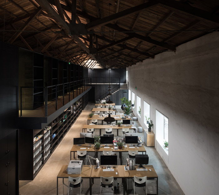 廠房改造辦公區(qū)裝修設(shè)計效果圖