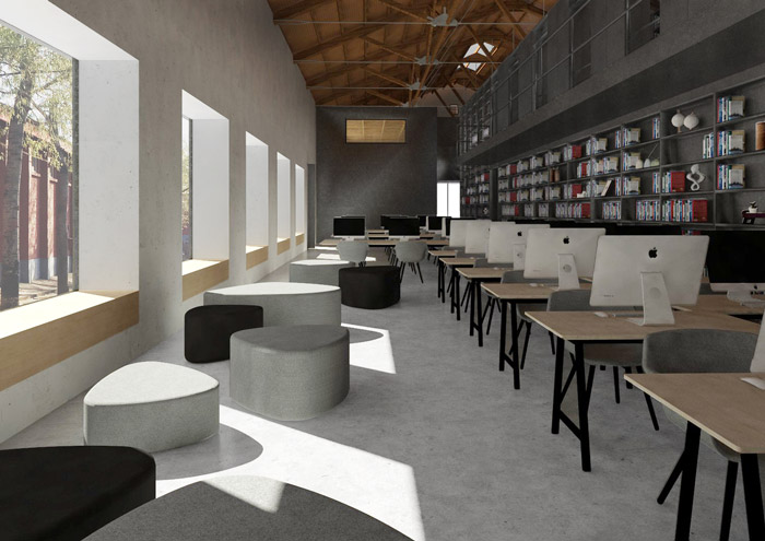 廠房改造辦公區(qū)裝修設(shè)計效果圖