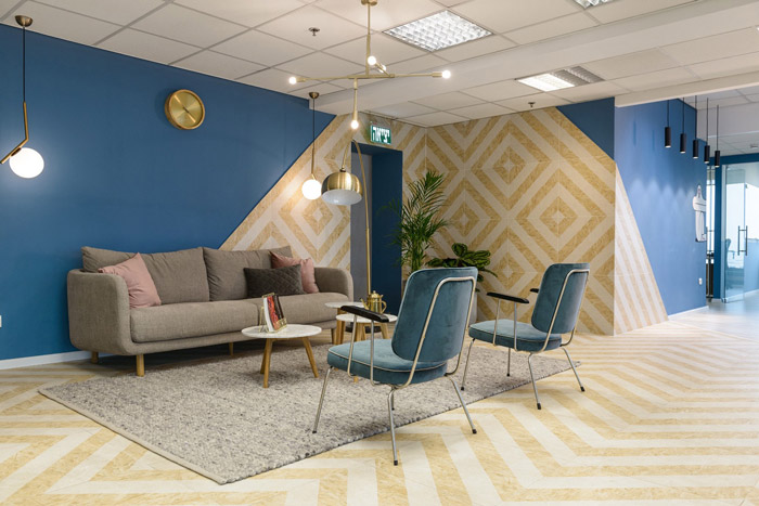 生物技術(shù)公司辦公室裝修設(shè)計(jì)效果圖