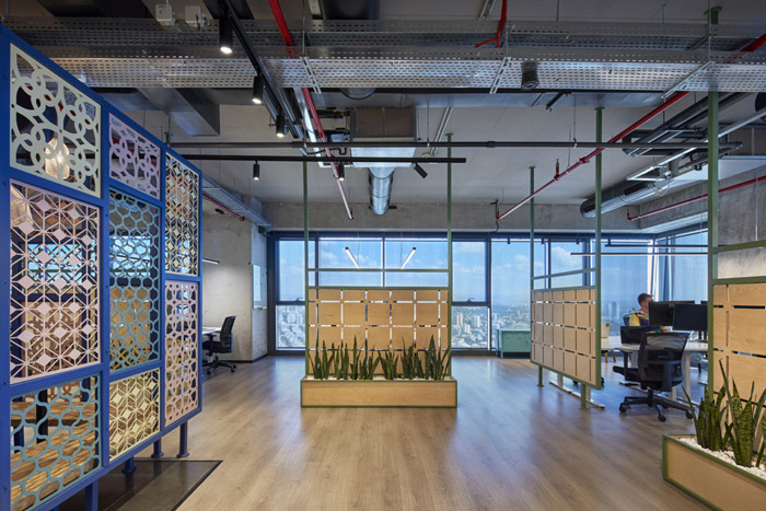 營養(yǎng)科技公司辦公室辦公區(qū)設(shè)計(jì)效果圖