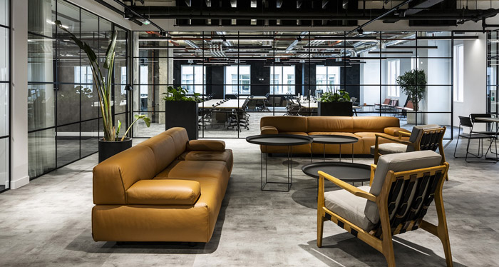 金融科技公司洽談區(qū)設(shè)計(jì)效果圖