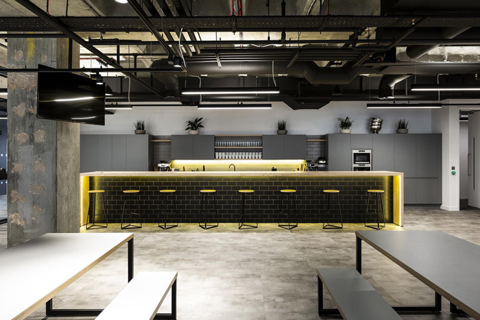 金融科技公司吧臺(tái)設(shè)計(jì)效果圖