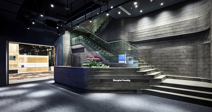 園區(qū)辦公樓樓梯裝修設(shè)計(jì)效果圖