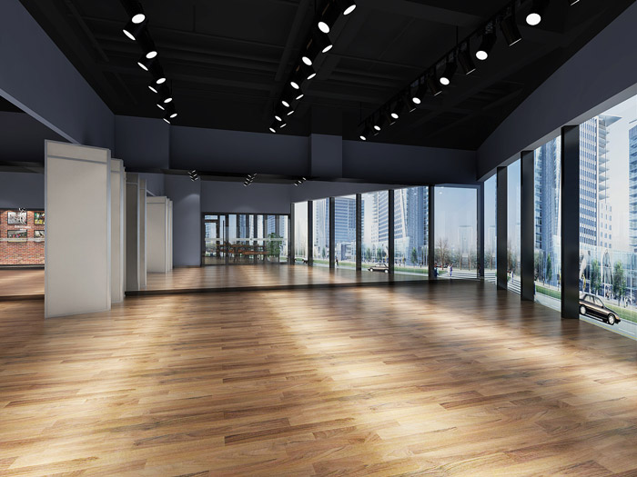 舞蹈培訓(xùn)機構(gòu)教室裝修設(shè)計效果圖