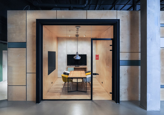 共享辦公室會議室裝修設(shè)計效果圖