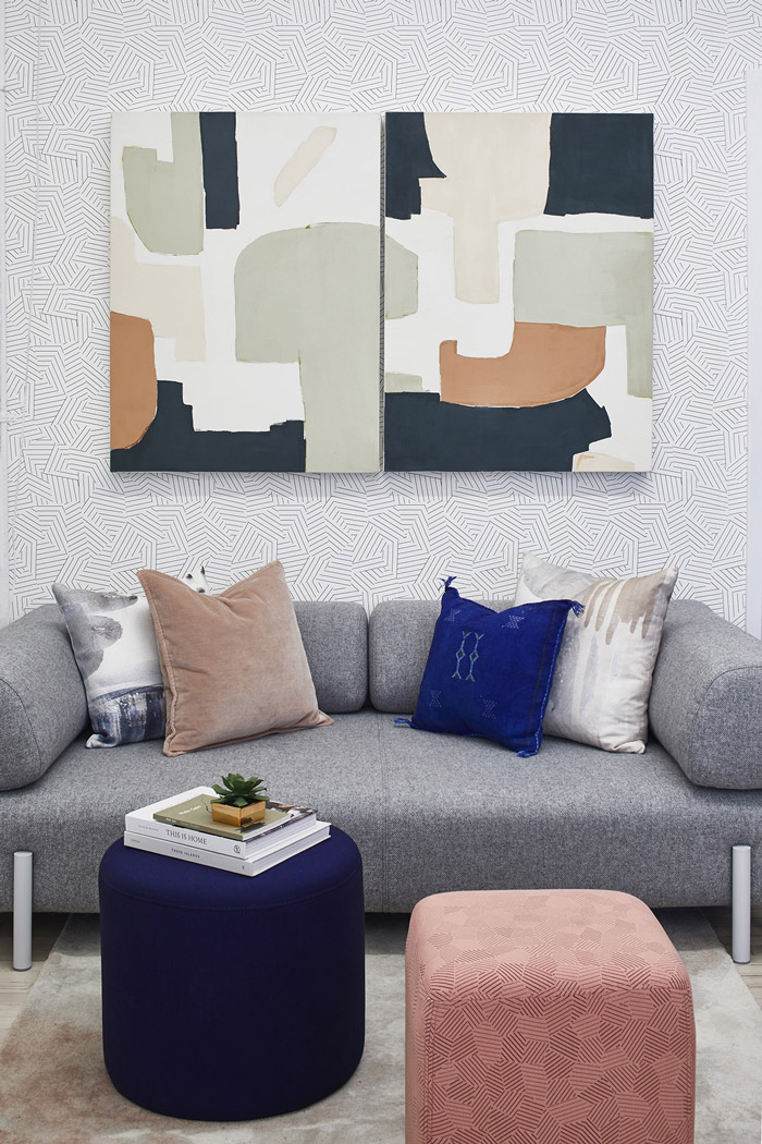 時(shí)尚辦公室接待區(qū)裝修效果圖