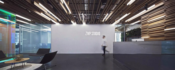 1100平方辦公室前臺裝修設(shè)計方案