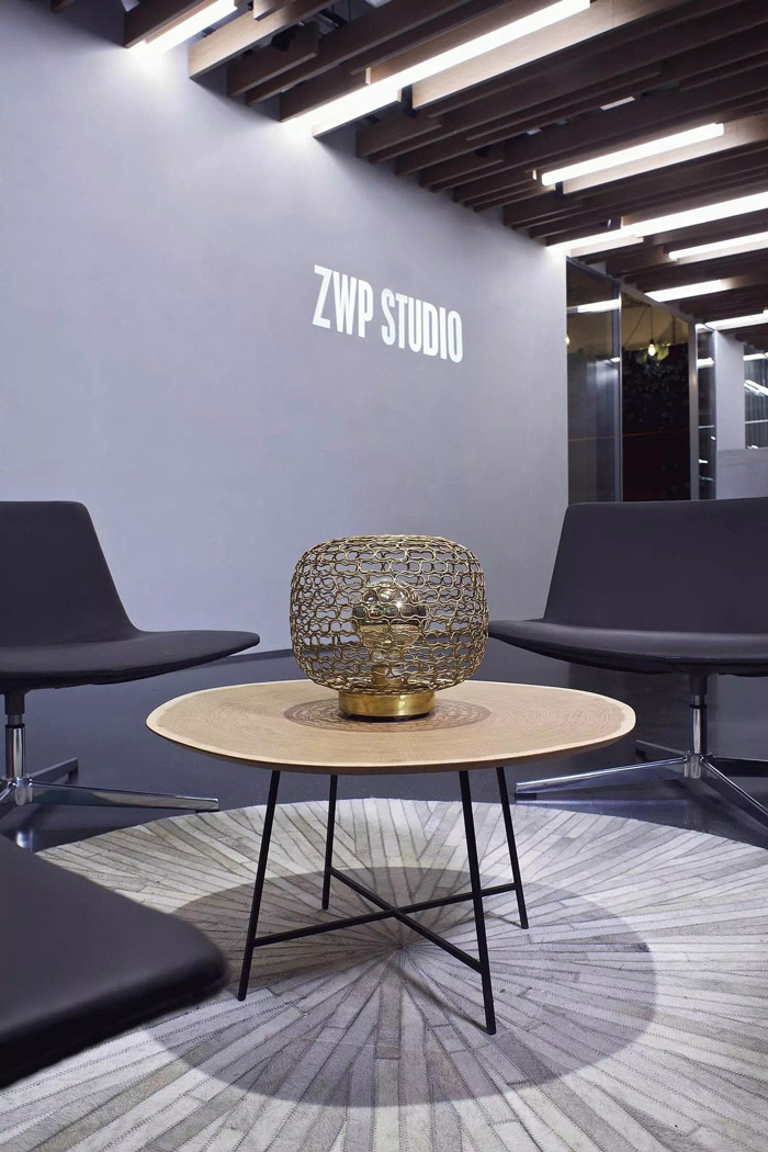 1100平方辦公室接待區(qū)裝修設(shè)計方案