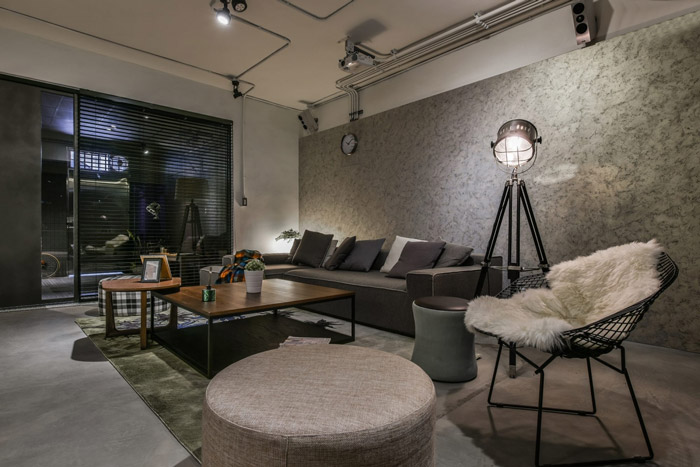 loft辦公室接待區(qū)裝修設(shè)計(jì)效果圖