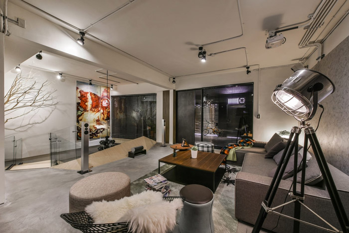 loft辦公室二層裝修設(shè)計(jì)效果圖