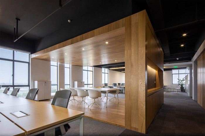 電子商務(wù)辦公室會(huì)議區(qū)裝修設(shè)計(jì)效果圖