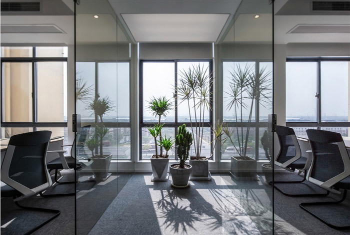 電子商務(wù)辦公室辦公區(qū)裝修設(shè)計(jì)效果圖