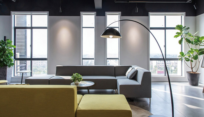 電子商務(wù)辦公室交流區(qū)裝修設(shè)計(jì)效果圖