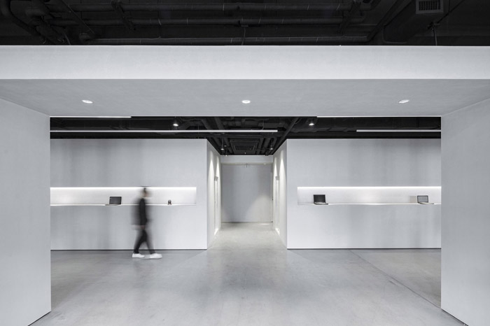 安防公司辦公室展示區(qū)裝修效果圖