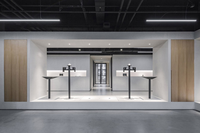 安防公司辦公室走廊裝修效果圖