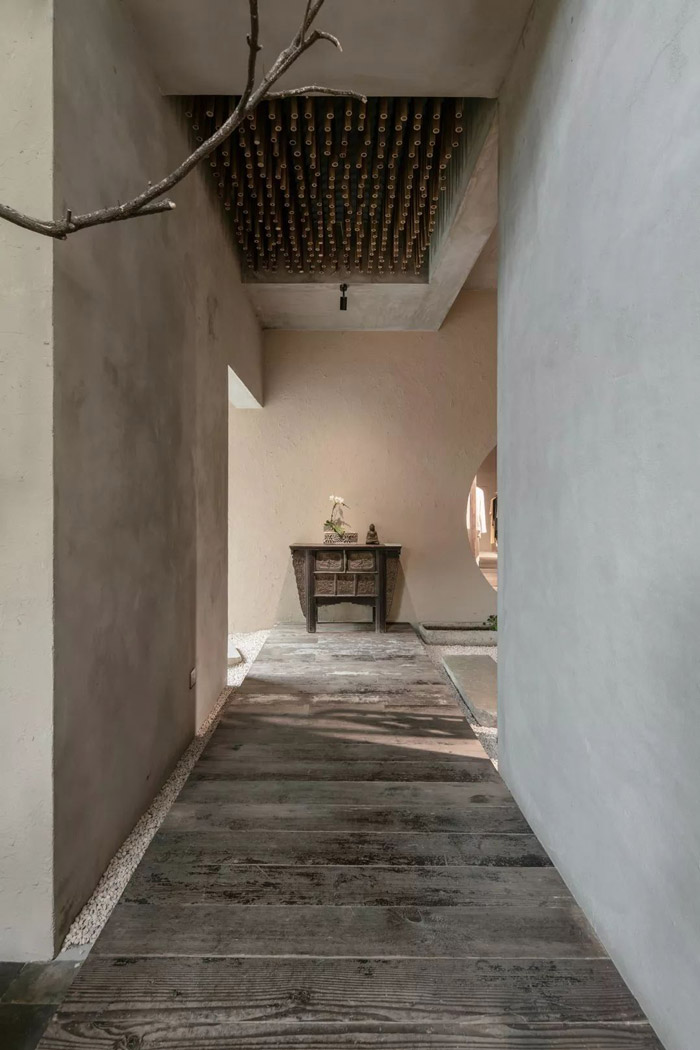 服飾辦公室入口裝修設計效果圖