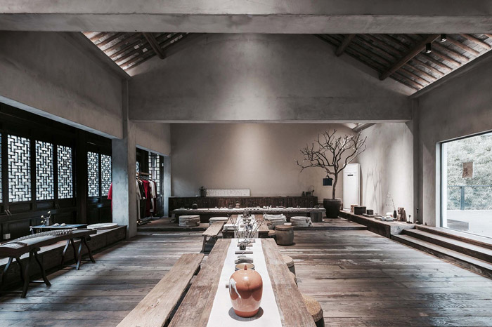 服飾辦公室辦公區(qū)裝修設計效果圖