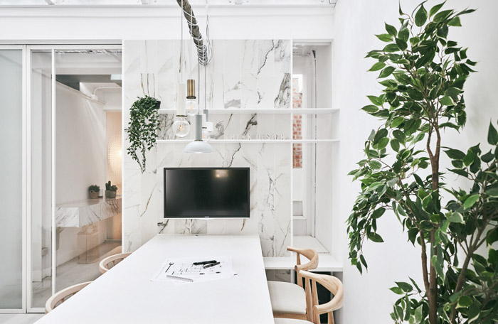 公寓loft辦公室接待區(qū)裝修設(shè)計(jì)效果圖