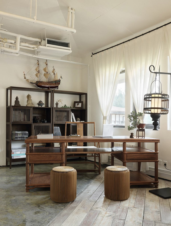 別墅總經(jīng)理辦公室裝修設(shè)計效果圖