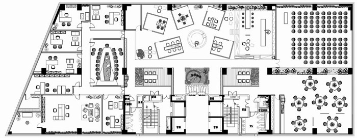 茶業(yè)公司辦公室裝修設(shè)計(jì)效果圖