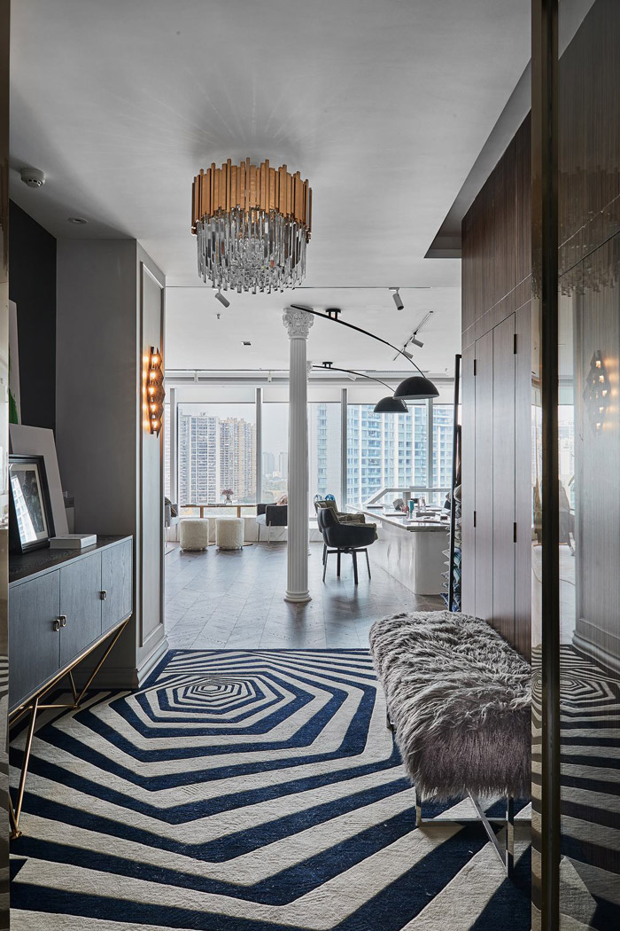 公寓式辦公室中庭裝修設(shè)計(jì)效果圖