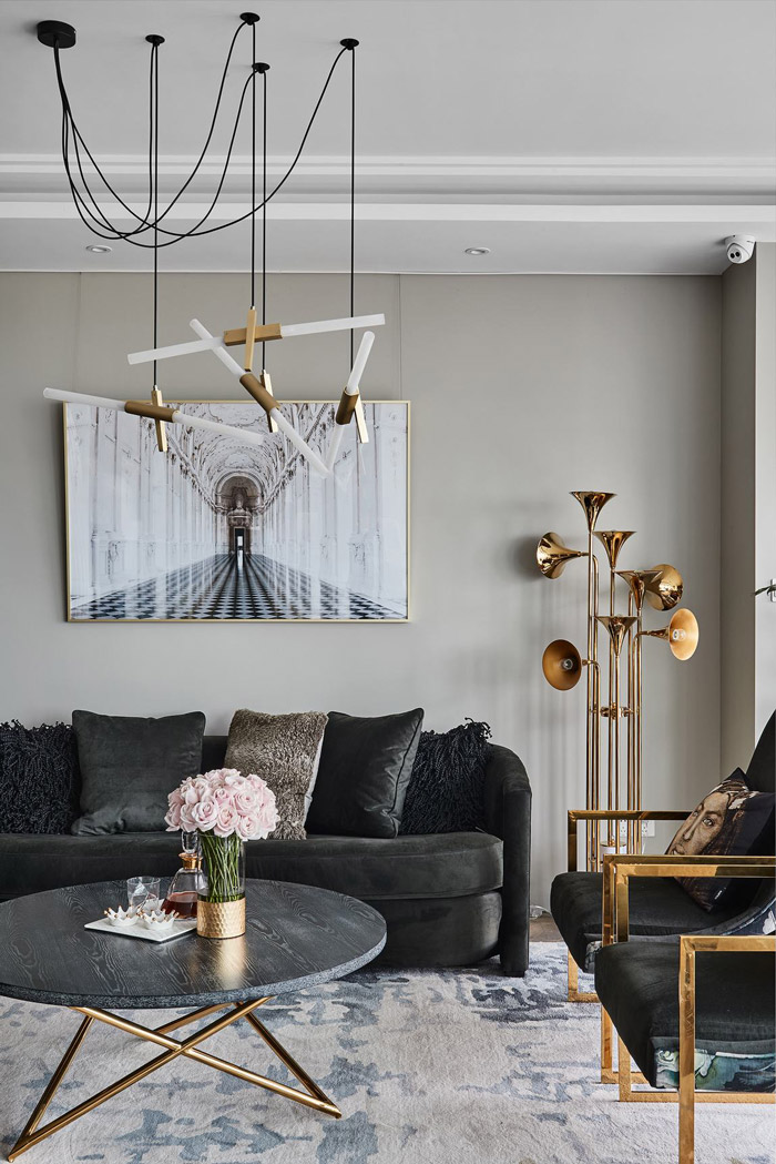 公寓式辦公室接待區(qū)裝修設(shè)計(jì)效果圖