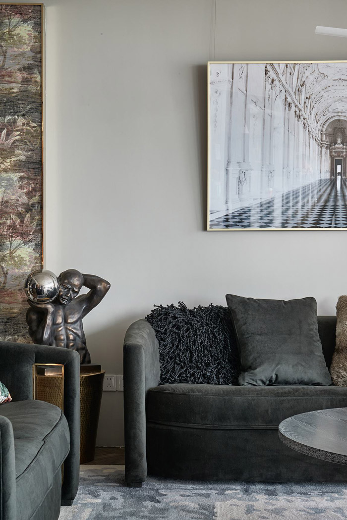 公寓式辦公室接待區(qū)裝修設(shè)計(jì)效果圖