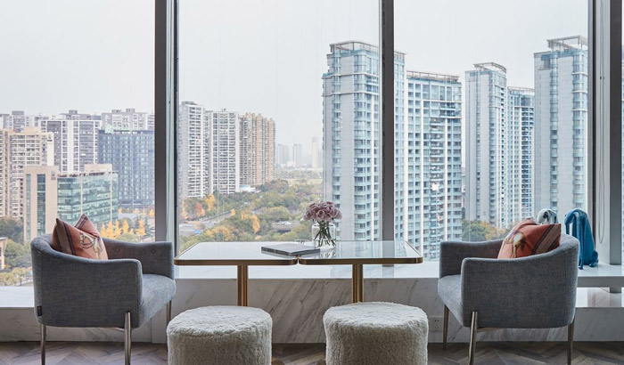 公寓式辦公室交流區(qū)裝修設(shè)計(jì)效果圖